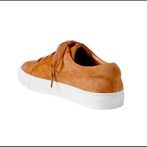 Brown suede banana republic lace up shoes - womens 7.5 (NEVER WORN)